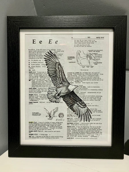 Eagle by Laurel Winston - Framed Original