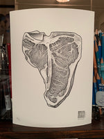 Steak Print by Laurel