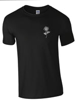 Rose T-shirt (chest print)