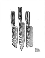 Knives by Laurel - Original Artwork
