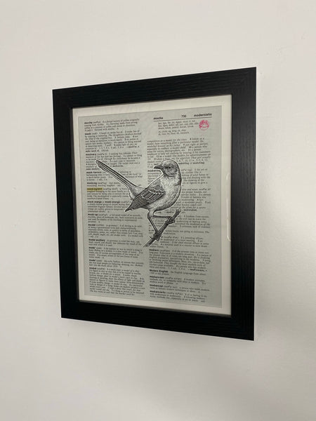 Mockingbird by Laurel Winston - Framed Original