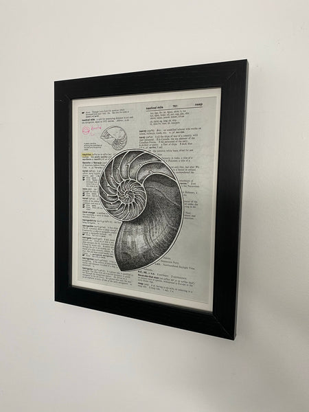 Nautilus  by Laurel Winston - Framed Original