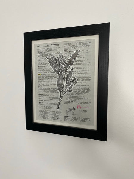 Sage by Laurel Winston - Framed Original